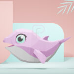 Delfin od papira