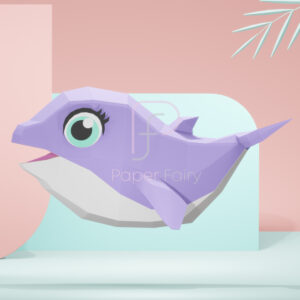 Delfin od papira