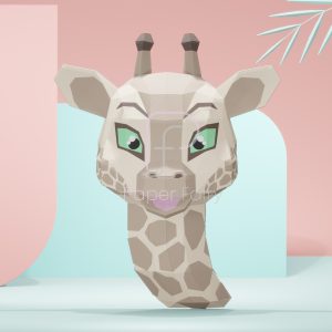 Žirafa od papira