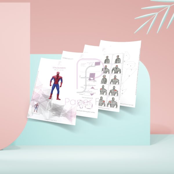 Spiderman papercraft template