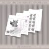 Raccoon papercraft template