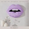 Lips Papercraft Template