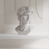 David bust Papercraft Template