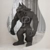 Werewolf Papercraft Template