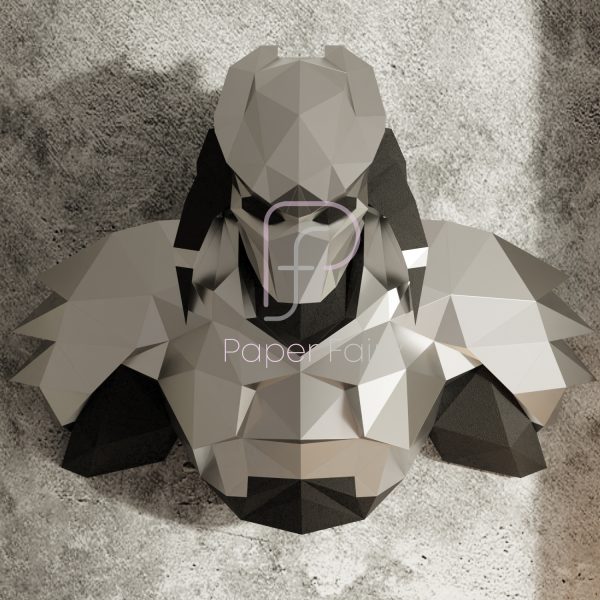 Predator papercraft template