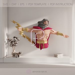 Zeus Papercraft Template